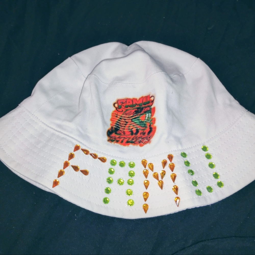 Stylish White Kids Bucket Hat